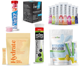 Different types of electrolytes