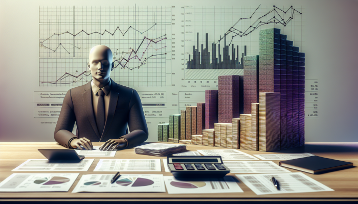 What Drives Debt Consolidation Loan Costs: Key Factors | DCL A person comparing short-term and long-term loan documents with a calculator and graphs on a desk.