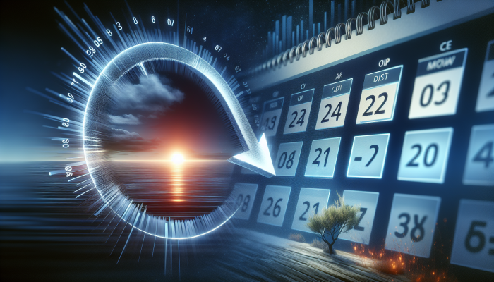 Effects of Debt Consolidation on Future Loans: Short-Term Impacts Explained | DCL A credit report showing a temporary score dip, with a calendar and a graph indicating long-term financial improvement.