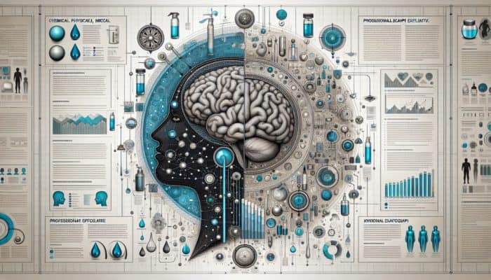 Infographic showing chemical, physical, and professional scalp exfoliation methods and their benefits.