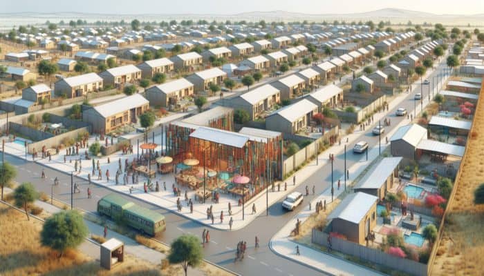 A vibrant Thohoyandou neighbourhood with mid-level homes, spacious, amenities-rich, community-focused.