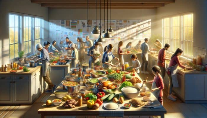 Big Family Reunion Cooking: Easy Tips for Everyone