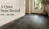 Slate Floor Cleaning Elevates the Beauty of a Corris Space