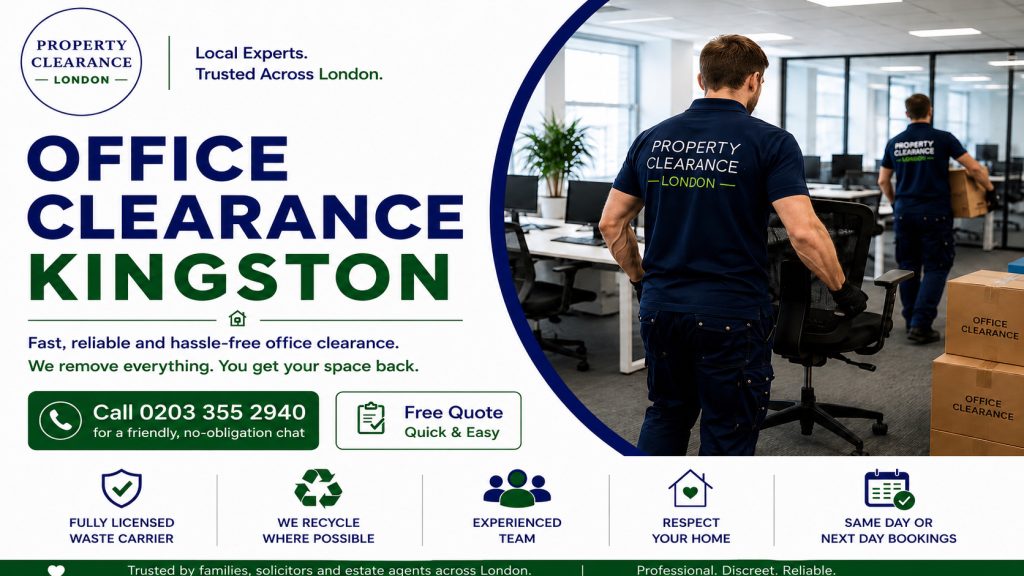 Office Clearance Services in Kingston for Expert Support